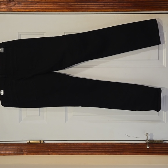 Sonoma Slim Straight Black Jeans Size 10 - Picture 2 of 8